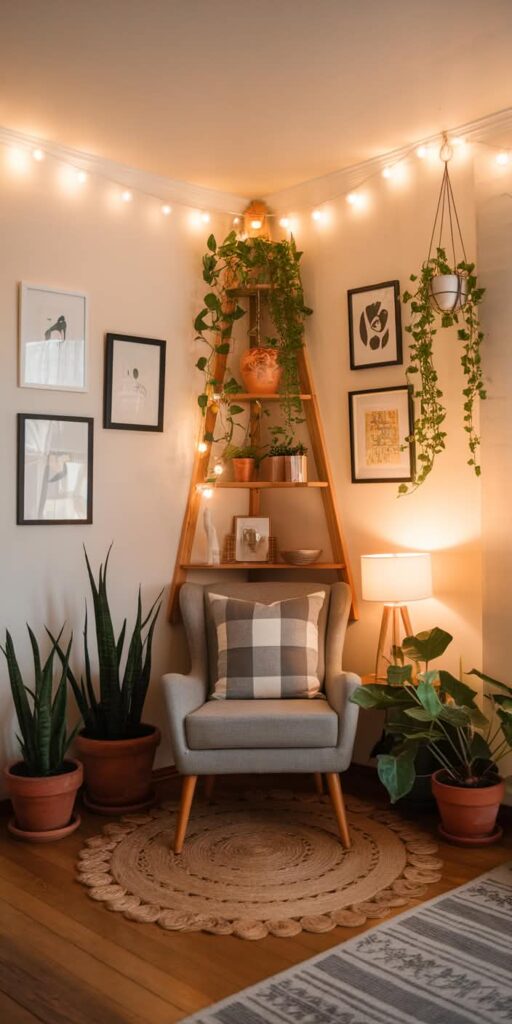 Modern Room With Plants