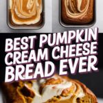 Pumpkin Cream Cheese Bread