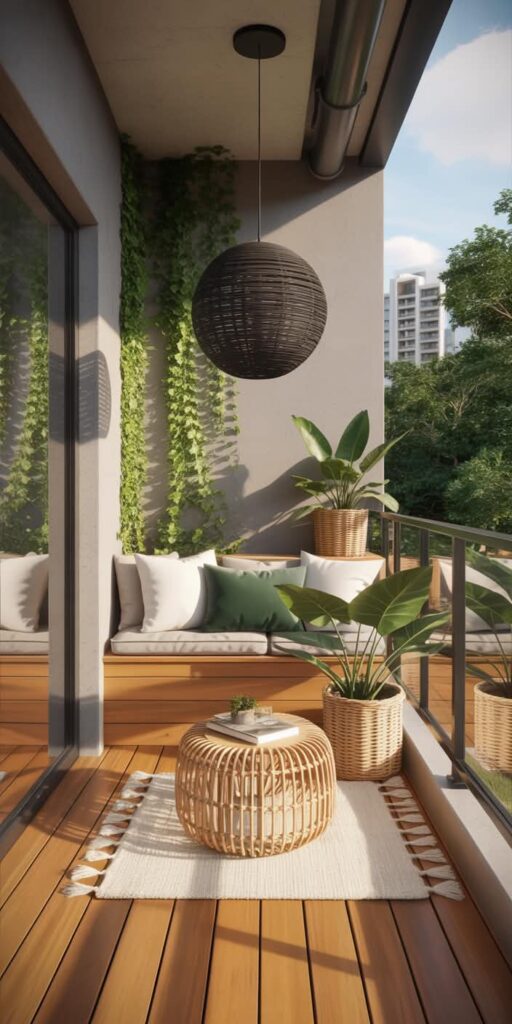 Apartment Balcony Plants4