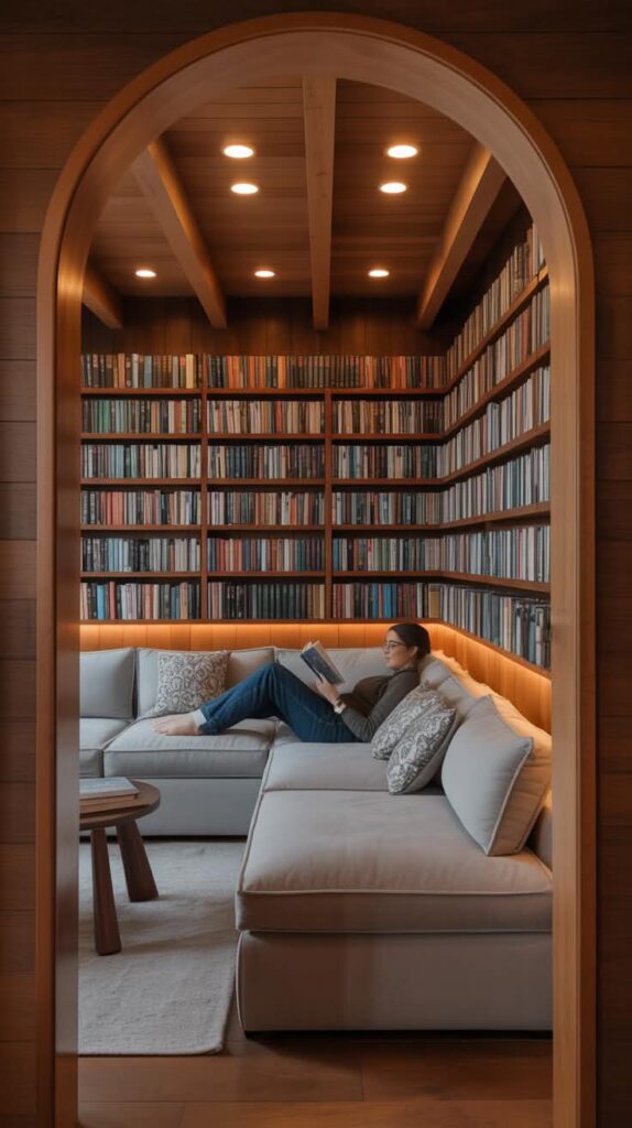 Beautiful Home Library
