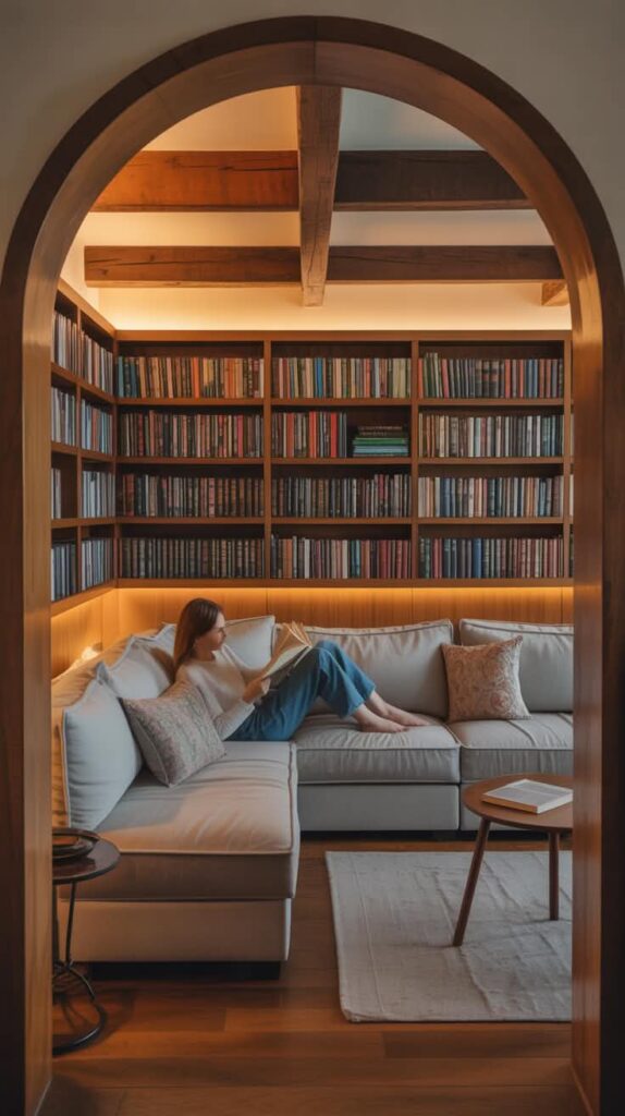 Beautiful Home Library