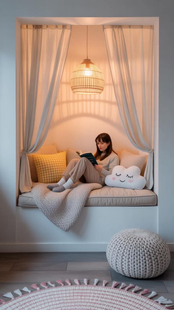 Closet Reading Nook