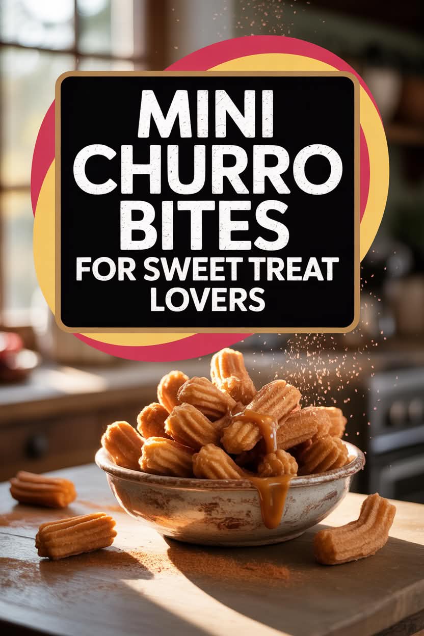 Mini Churro Bites